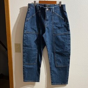 Mid rise Barrel denim Trending NOW